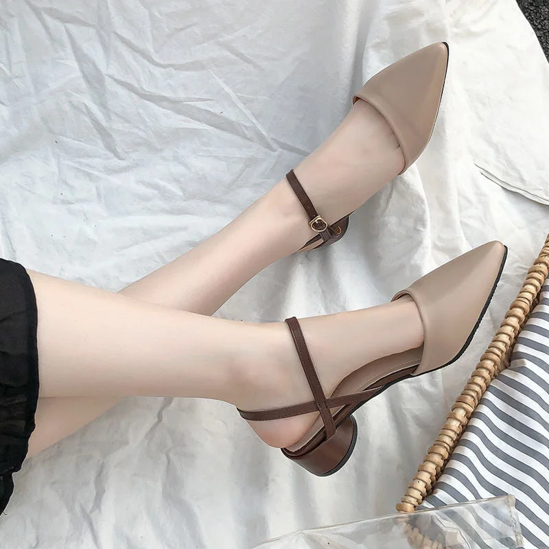 2022 Women Shoe Designer Sandals Summer Pumps Luxury Office Lady Slipper Casual Chaussure