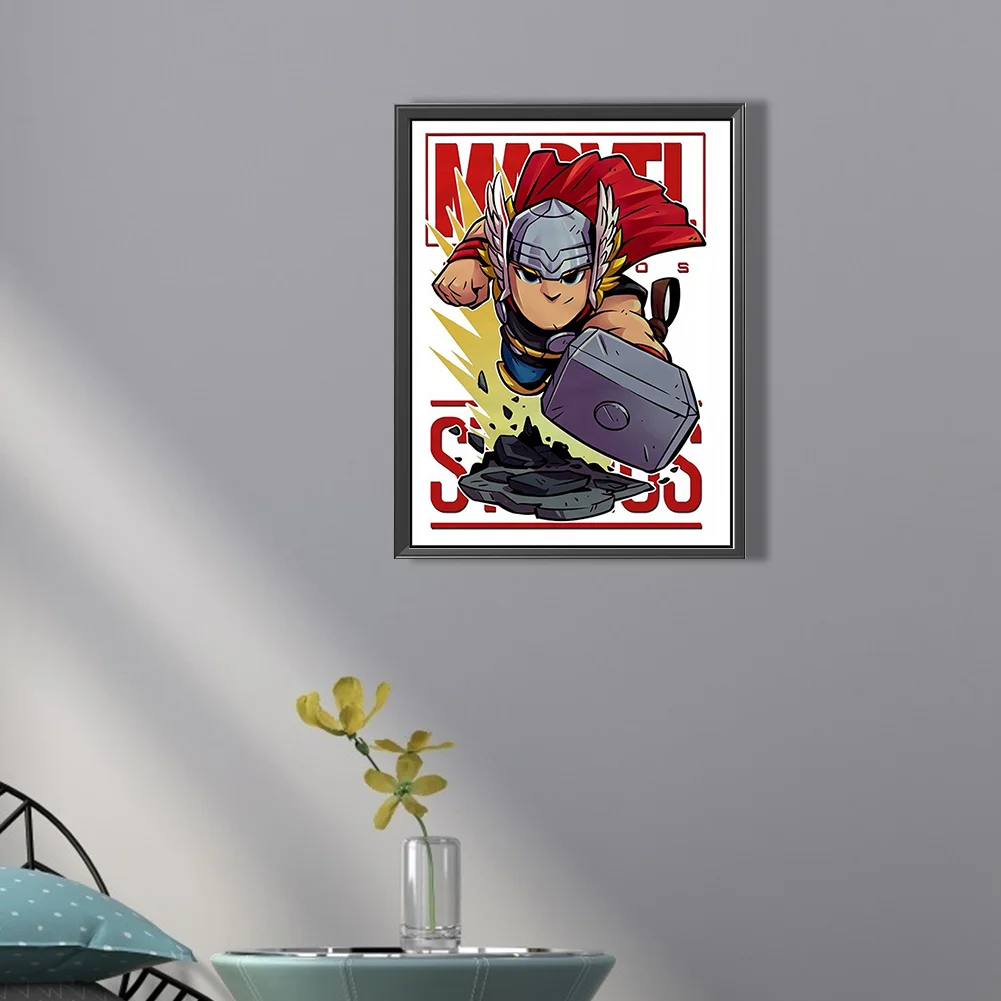 Full Square Diamond Painting 35*45cm - Superhero