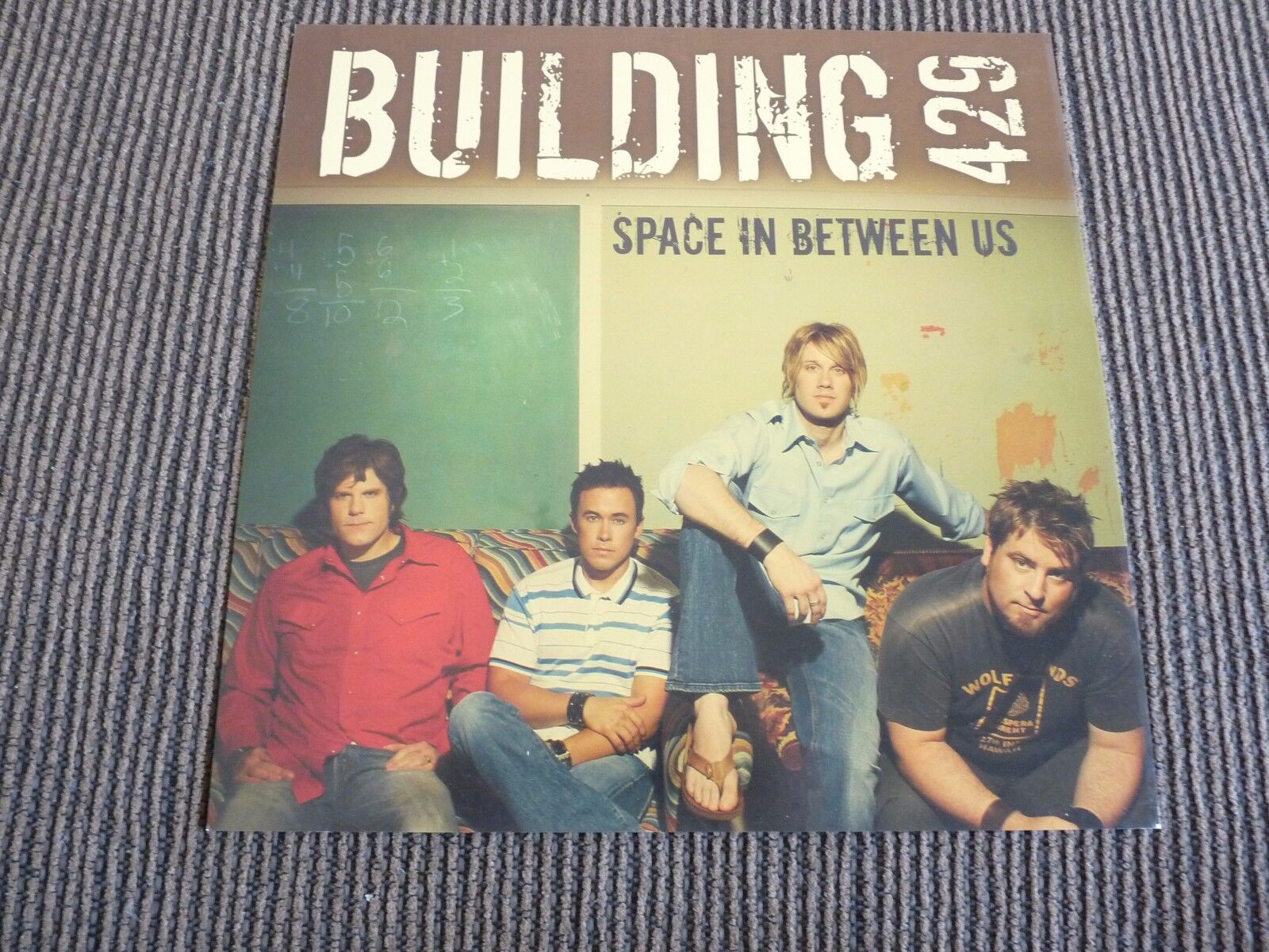 Building 429 Space Between Us LP Poster Photo Poster painting Double Sided Flat 12x12 RARE