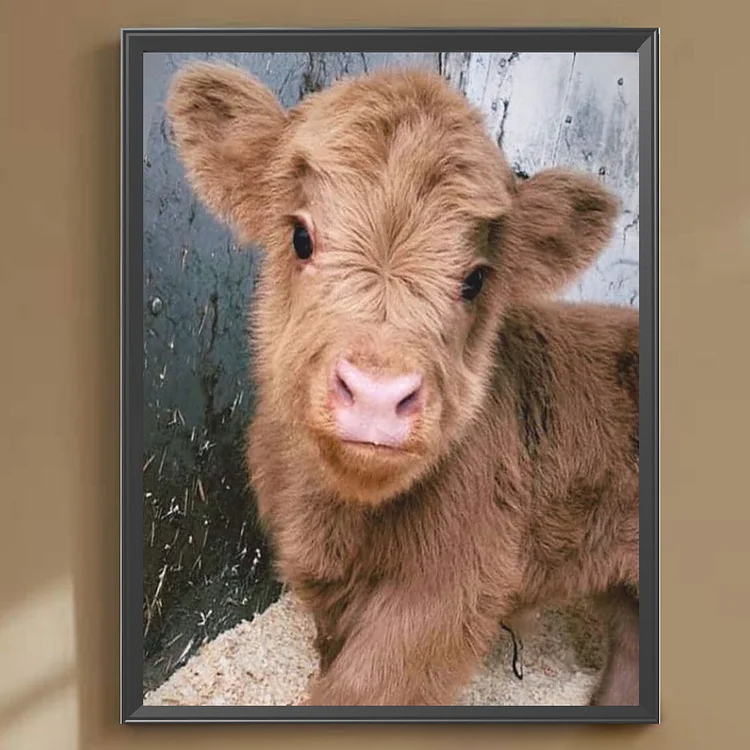 5D Diamond Painting Kits for Adults Beginners, Cow and Calf