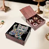 Diamond Painting Wooden Kitten 4 Slots Diamond Painting Storage Box for Adult Beginner