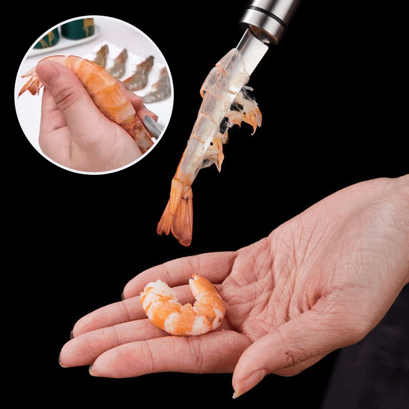 (🎅Early Christmas Sale- 49% OFF) 5 In 1 Multifunctional Shrimp Fish Knife-🔥BUY 2 GET 2 FREE(4PCS)