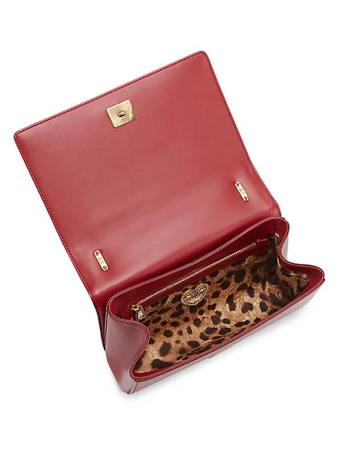 Dolce&Gabbana Devotion Quilted Leather Shoulder Bag