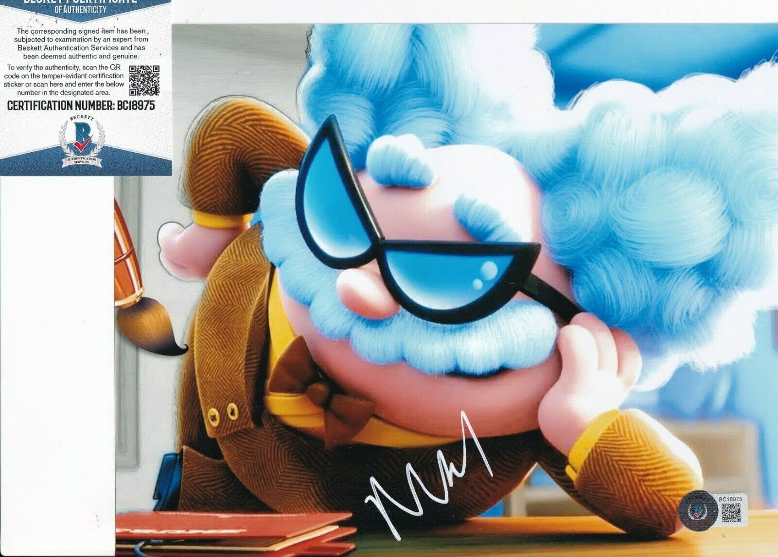 NICK KROLL signed (CAPTAIN UNDERPANTS) Poopypants 8X10 Photo Poster painting BECKETT BC18975