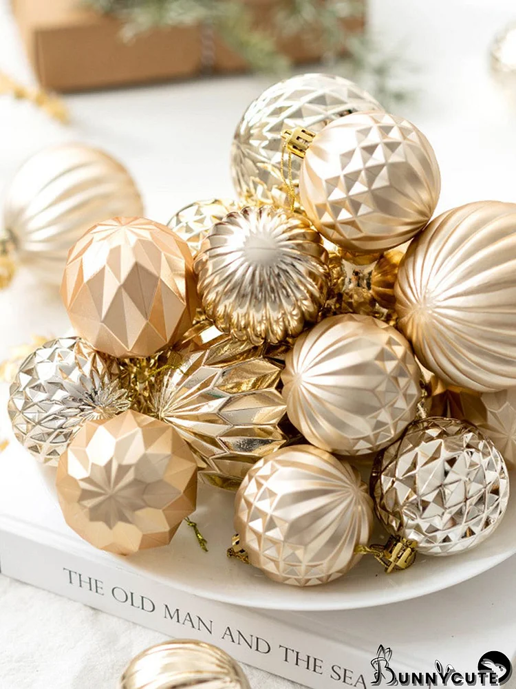 12Pcs Christmas Ball Window Christmas Tree Pendant