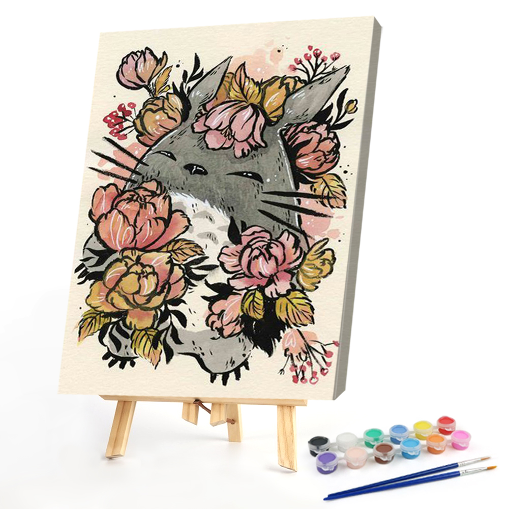 

40*50CM - Paint By Numbers - Totoro, 501 Original