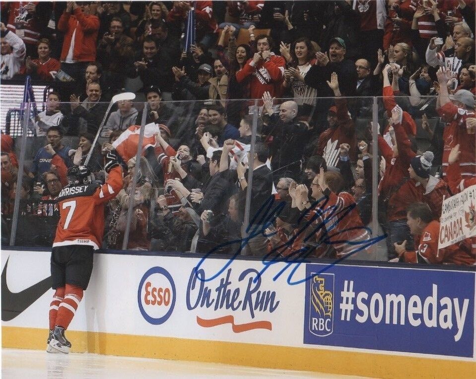 Team Canada Josh Morrissey Signed Autographed 8x10 Photo Poster painting COA B