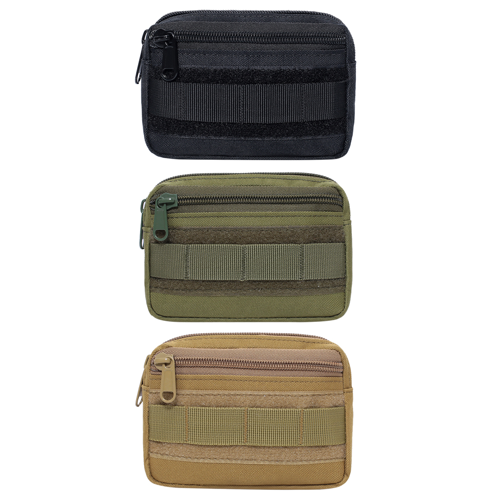 

MOLLE Unisex Mini Waist Bag Pocket Organizer Outdoor Hunting Pack Tool Bags, Black, 501 Original