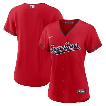 Women's Cleveland Guardians  Red Home Replica Jersey