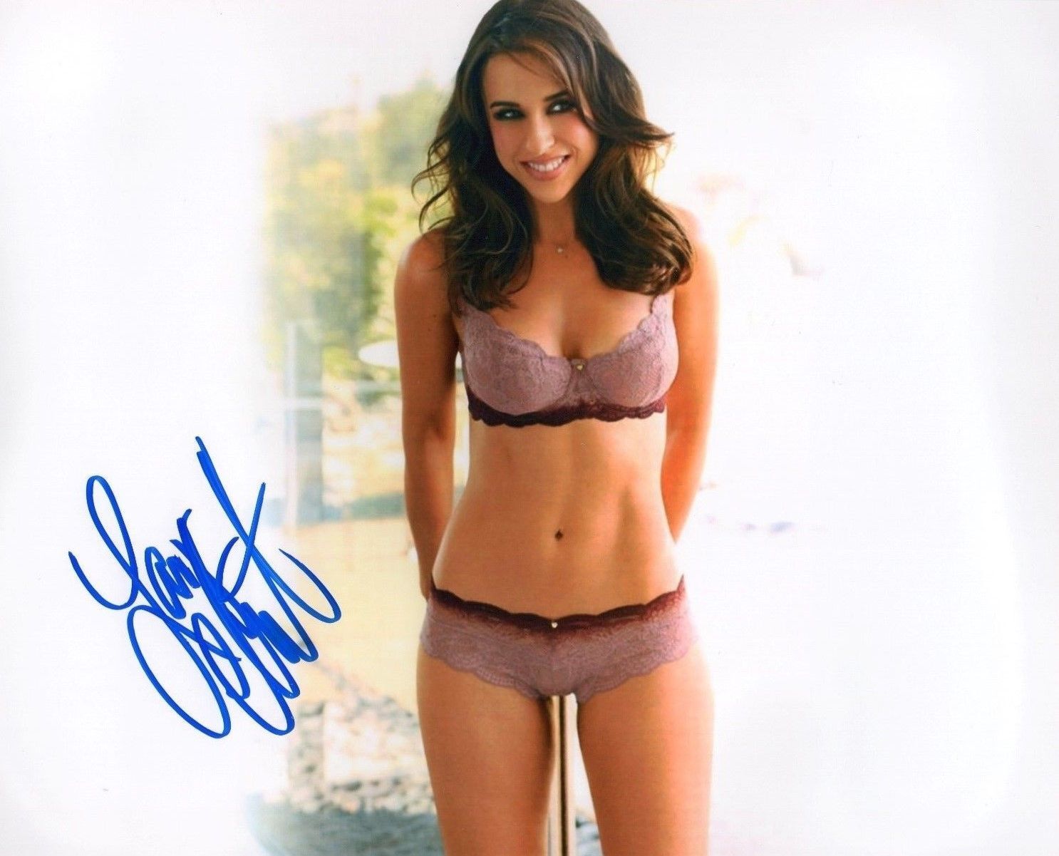 LACEY CHABERT AUTOGRAPHED SIGNED A4 PP POSTER Photo Poster painting PRINT 5