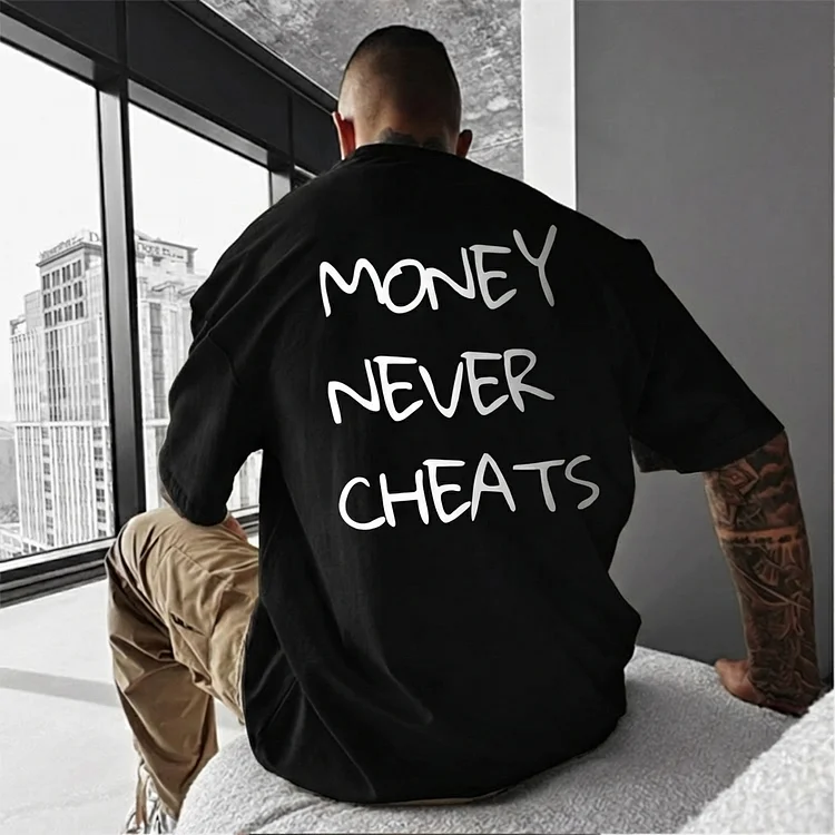 Unisex Fashionable Fun Text Print Crew Neck Pullover Txu