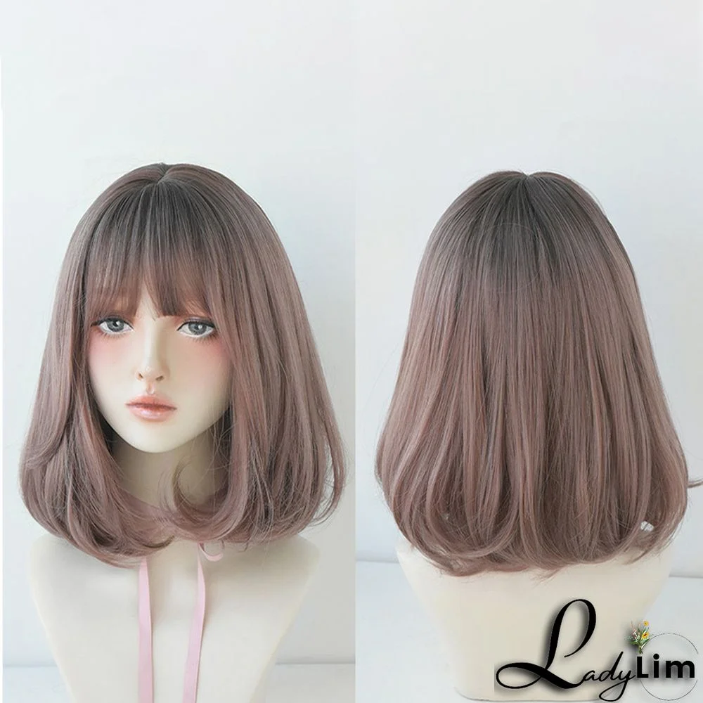 Natural Short Hair Tail Curls Wig