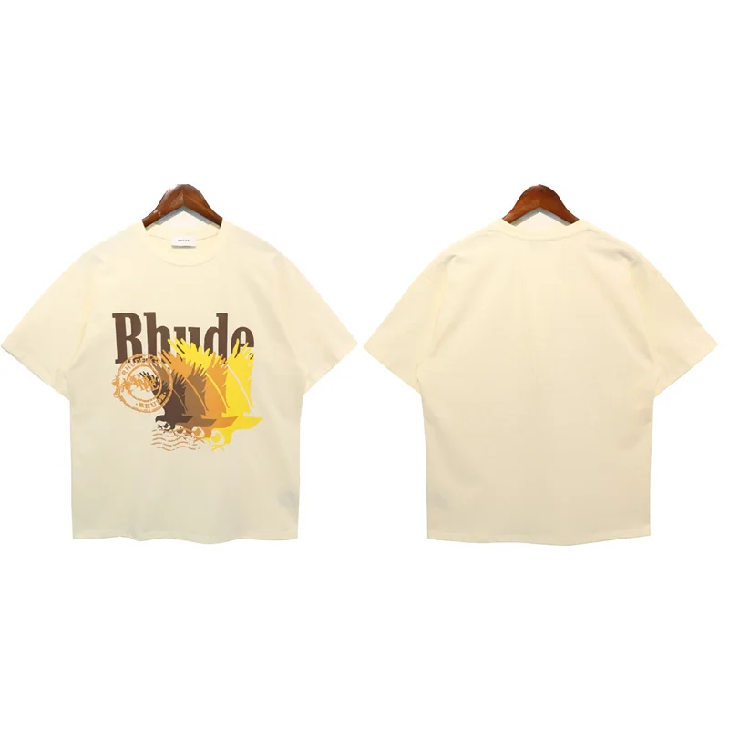 RHUDE 2023 Summer New Short Sleeve T-Shirt