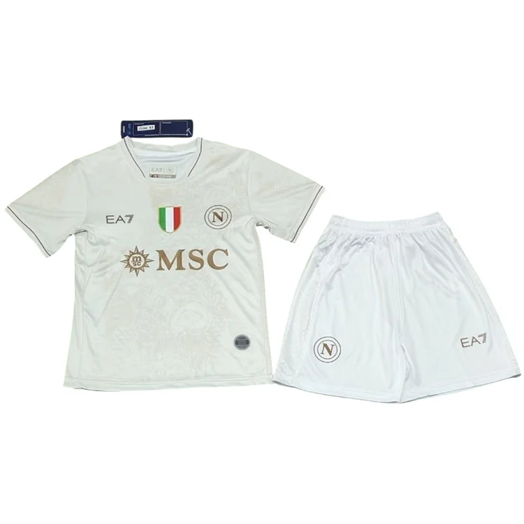 Kids Napoli 25/26 Away Football Jersey