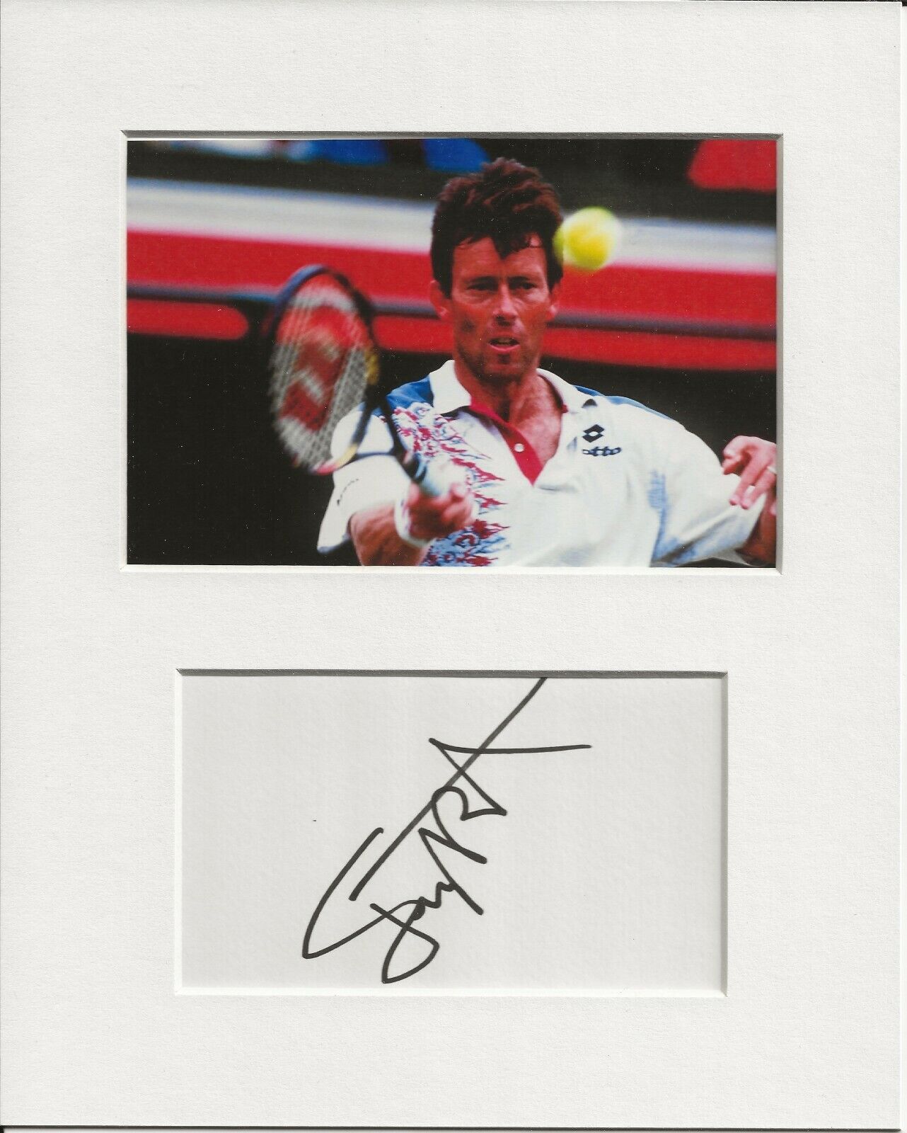 Jeremy Bates tennis signed genuine authentic autograph signature and Photo Poster painting AFTAL