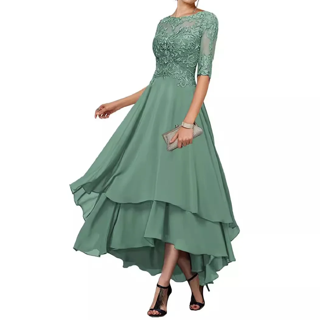 Uveng Dress 2025 New Banquet Birthday Dress Party Adult Ball Dress Summer