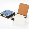 Christmas Snowflake DIY PU Diamond Painting Note Box 160 Papers Memo Box