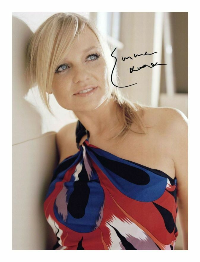 EMMA BUNTON - THE SPICE GIRLS AUTOGRAPH SIGNED PP Photo Poster painting POSTER