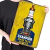 Champion Spark plug - Metal Tin Signs(8*12Inch/12*16Inch) - Garage