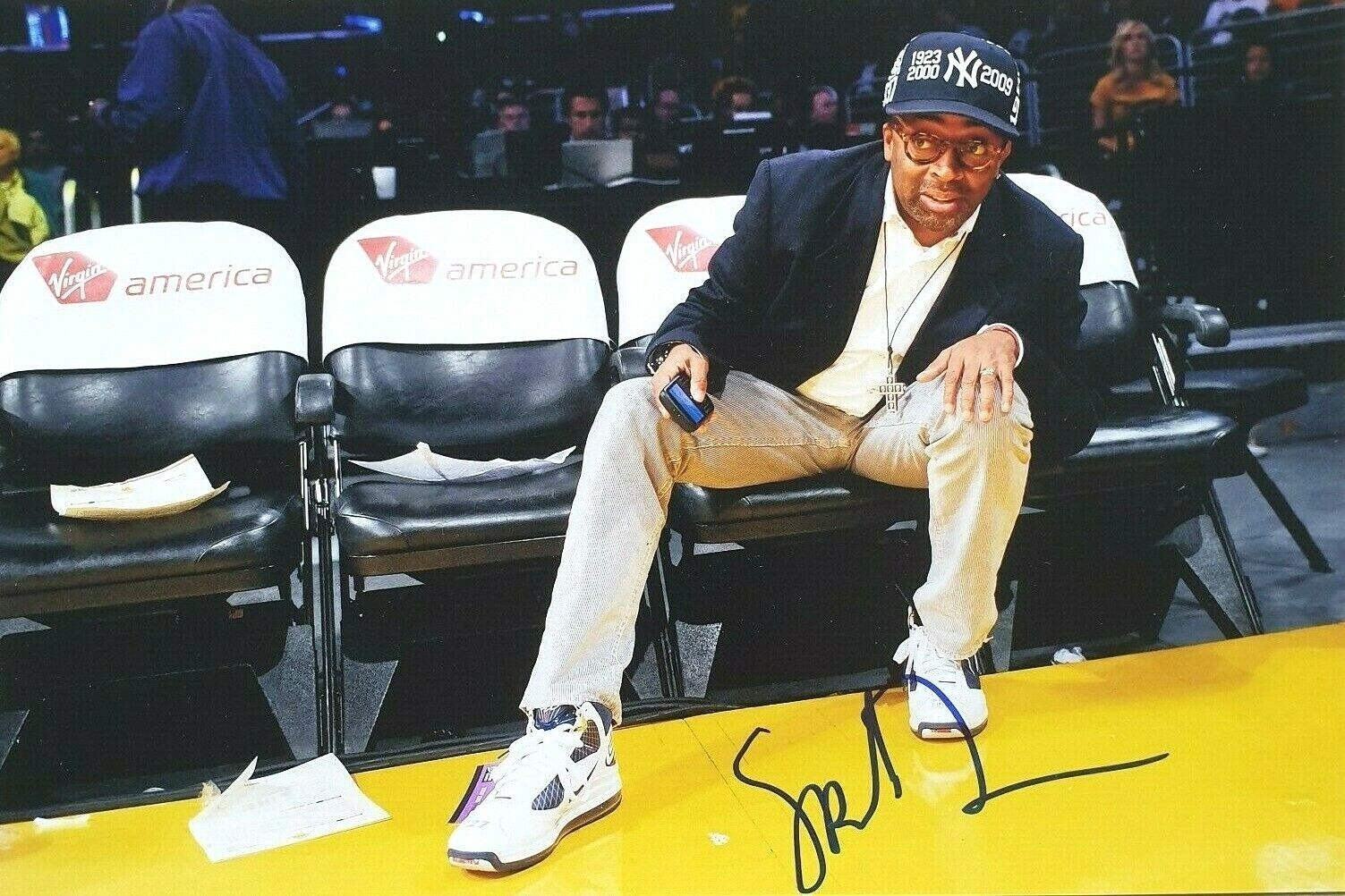 SPIKE LEE In-Person Signed Autographed Photo Poster painting RACC COA New York Knicks