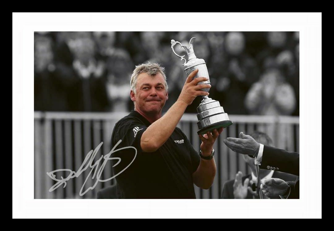 Darren Clarke - The 2011 Open Autograph Signed & Framed Photo Poster painting