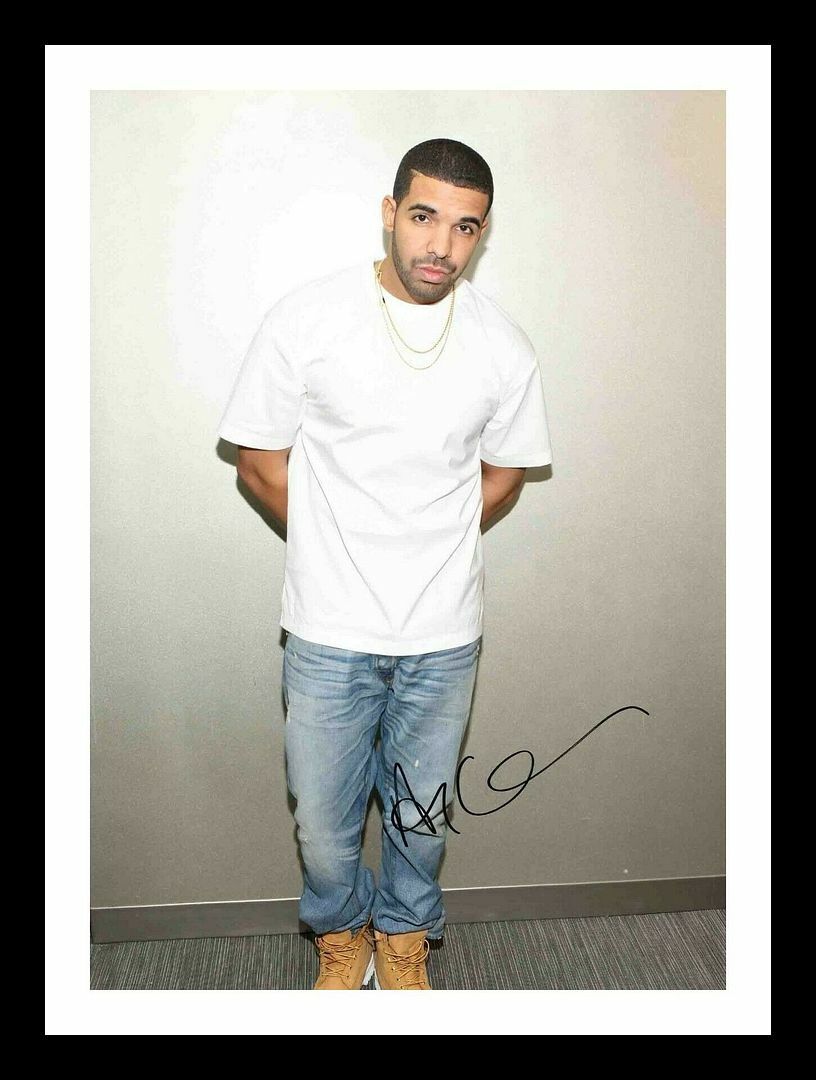 Drake Autograph Signed & Framed Photo Poster painting 1