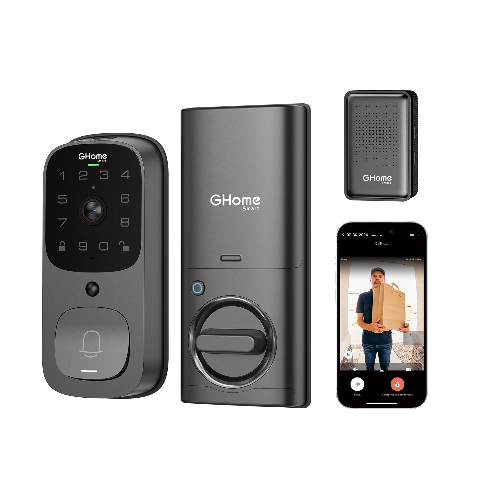 Video Smart Lock GHome Smart KD9