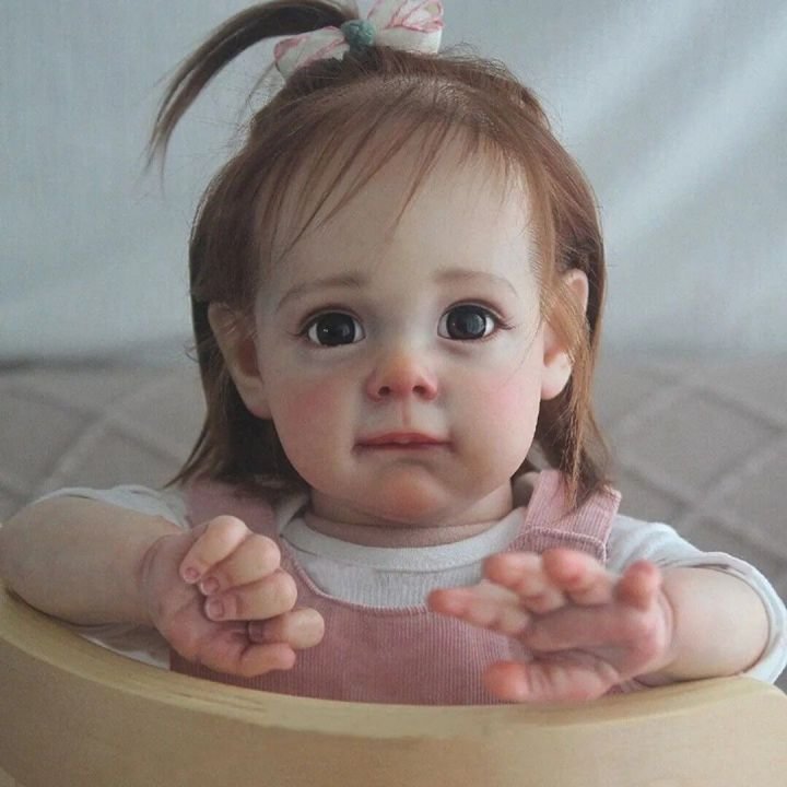  17" Lifelike Reborn Baby Doll Girl Suzanne,Soft Weighted Body Doll Set Gift for Kids - Reborndollsshop.com®-Reborndollsshop®
