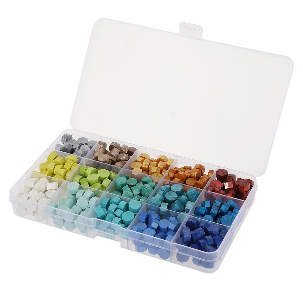 

400pcs DIY Octagonal Sealing Wax - Wax Seal Stamp, 501 Original