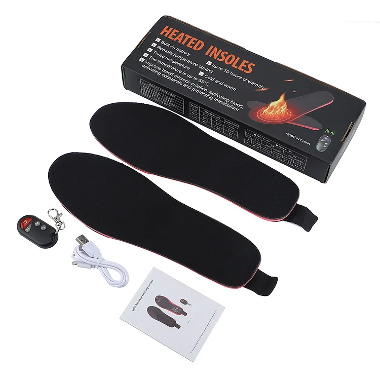 [warm gift] Rechargeable Electric Heating Insole with Remote Control