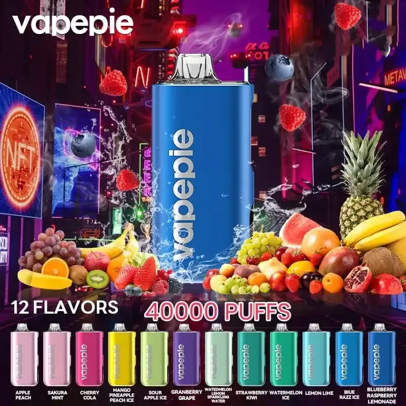 VAPEPIE Max 40000 PUFFS - A világ első ultra vékony Vape