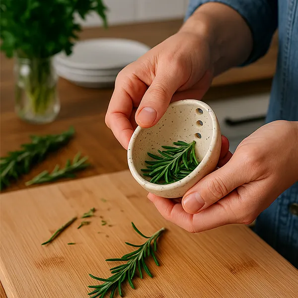 Pottery Herb Stripper(𝐉𝐨𝐧 𝐇𝐚𝐦𝐛𝐥𝐢𝐧 𝐇𝐚𝐧𝐝𝐦𝐚𝐝𝐞&reg;) - BUY 3 GET 20% OFF&FREE SHIPPING