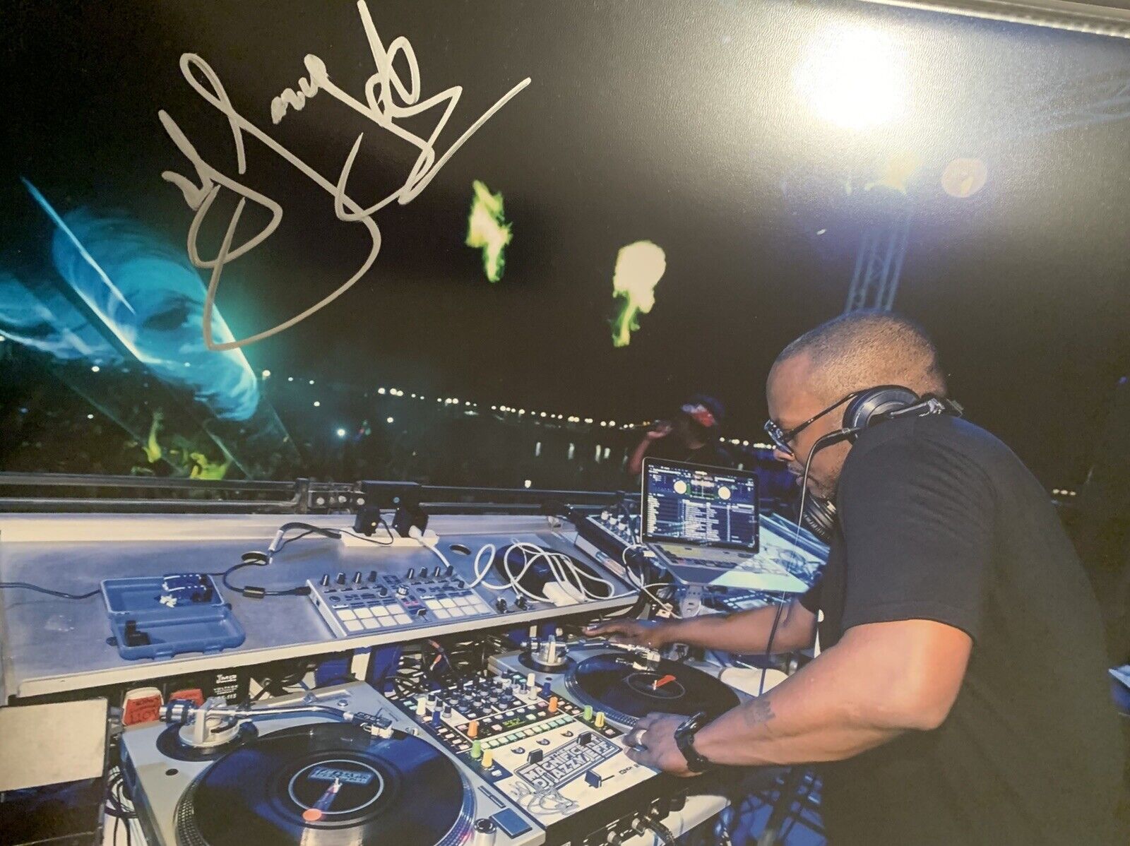 Dj Jazzy Jeff Signed 11x14 Photo Poster painting Pic Auto Fresh Prince