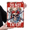 Do Not Enter Pirate - Metal Tin Signs(8*12Inch/12*16Inch)