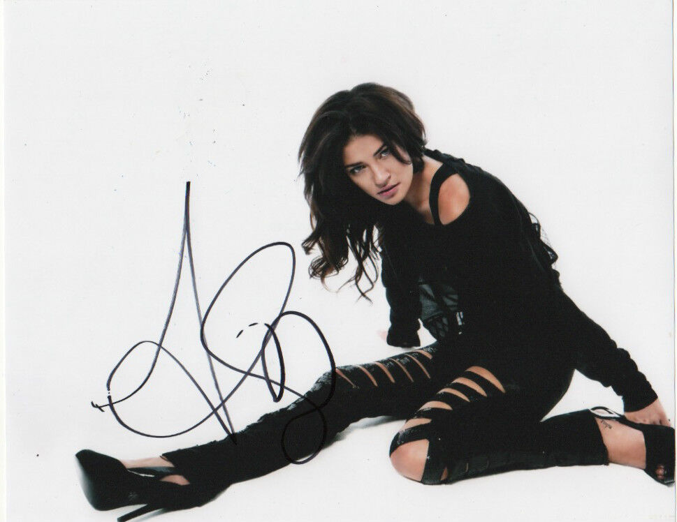 Jessica Szohr Sexy Autographed Signed 8x10 Photo Poster painting COA #1