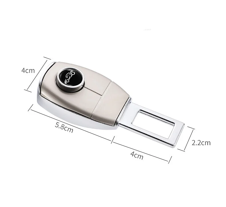 Metal Extend Car Seat Belt Buckle