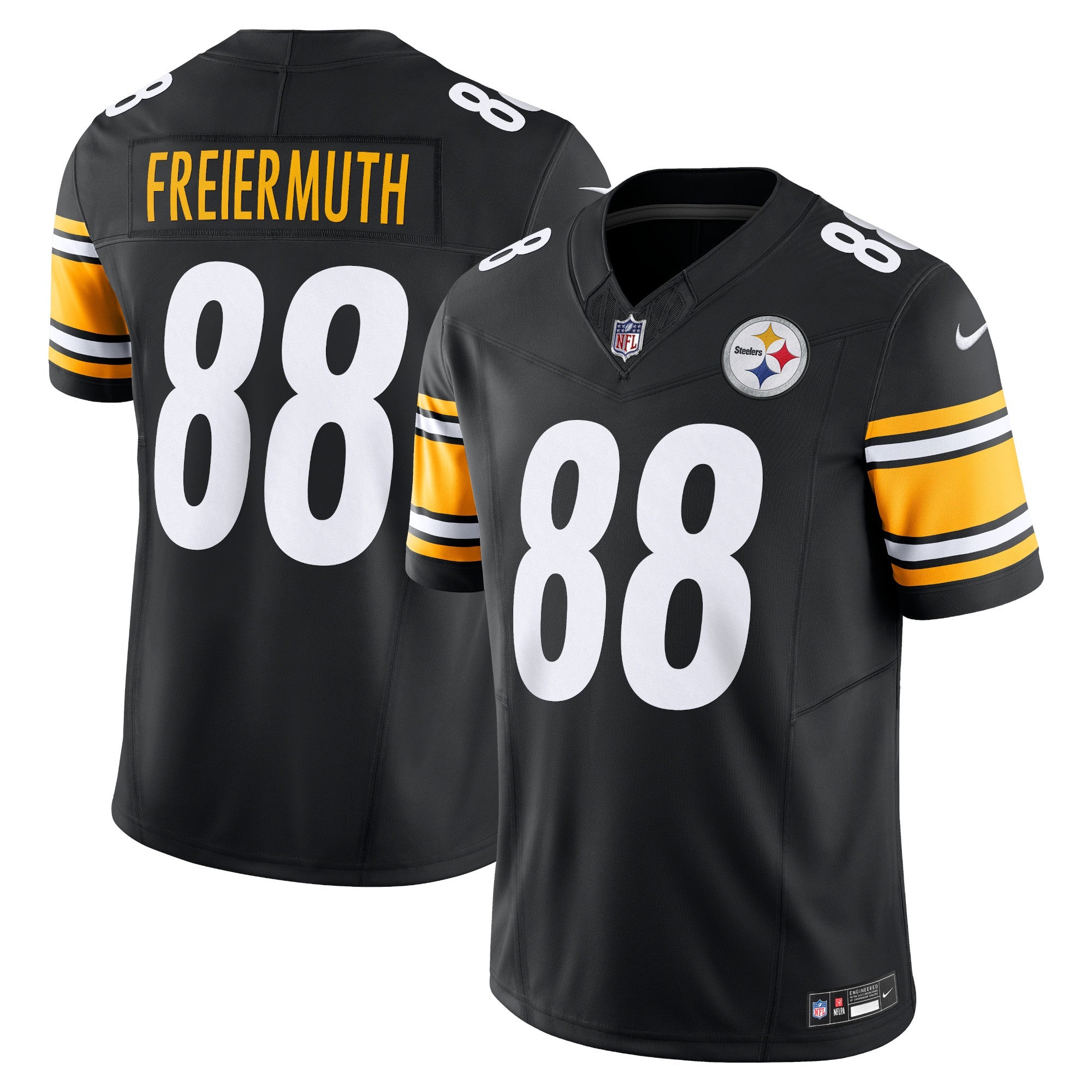Pat Freiermuth Pittsburgh Steelers Nike Vapor F.U.S.E. Limited Jersey - Black mysite