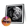 Diamond Painting-DIY Full Round Drill Lion