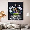 (Stamped/Counted) Disney Villains-11CT Cross Stitch 40*50cm
