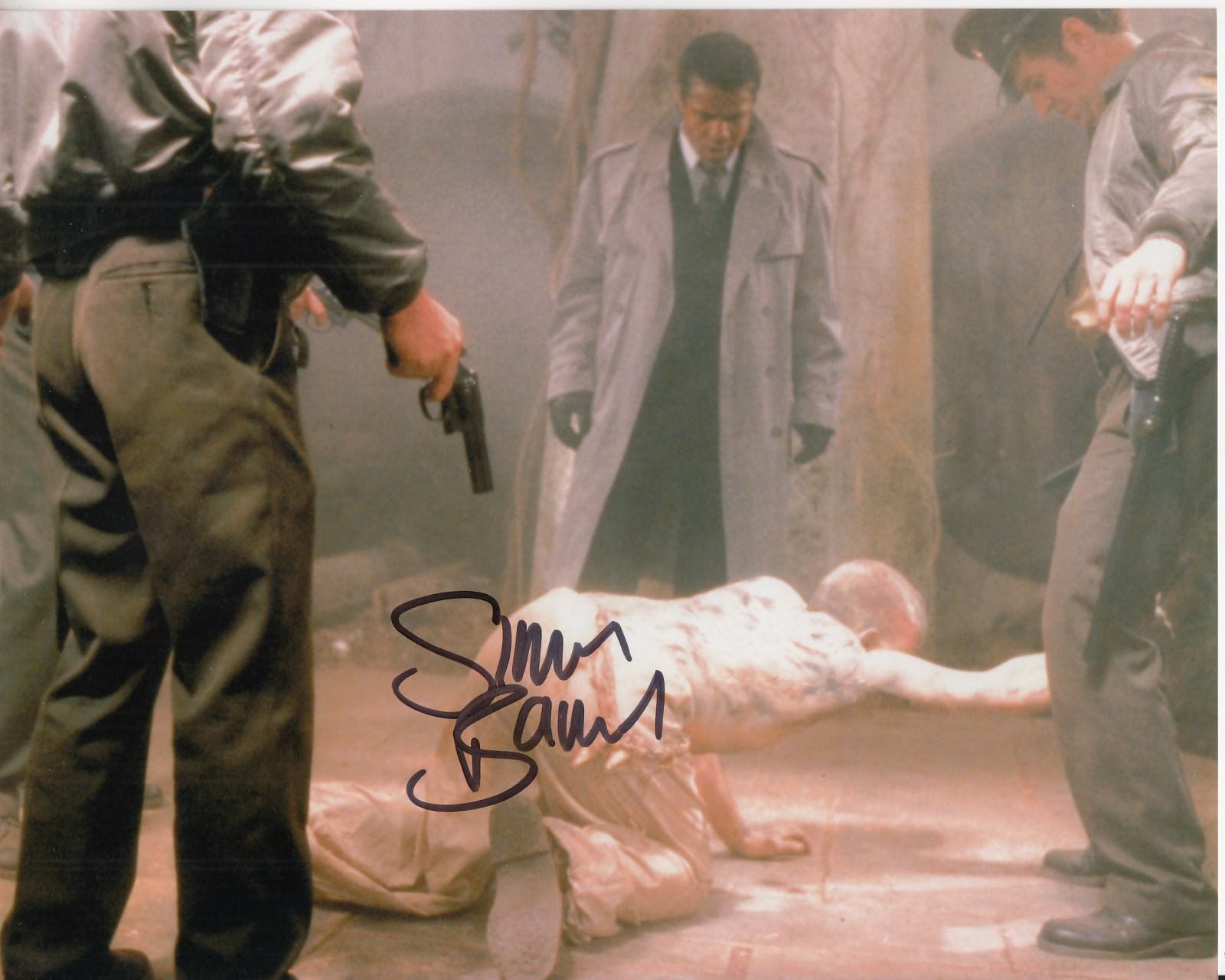 SIMON BAMFORD hand-signed NIGHTBREED color 8x10 authentic LIFETIME UACC RD COA