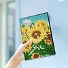 DIY Sunflower Diamond Art Painting Notebook