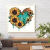 Diamond Painting-DIY Full Round Drill Sunflower Love