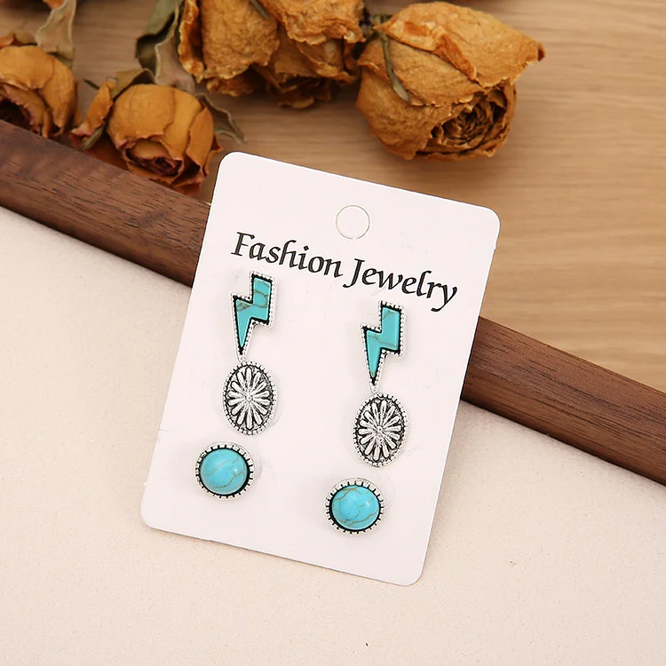 3 Set Exquisite Earrings for Woman for Girls