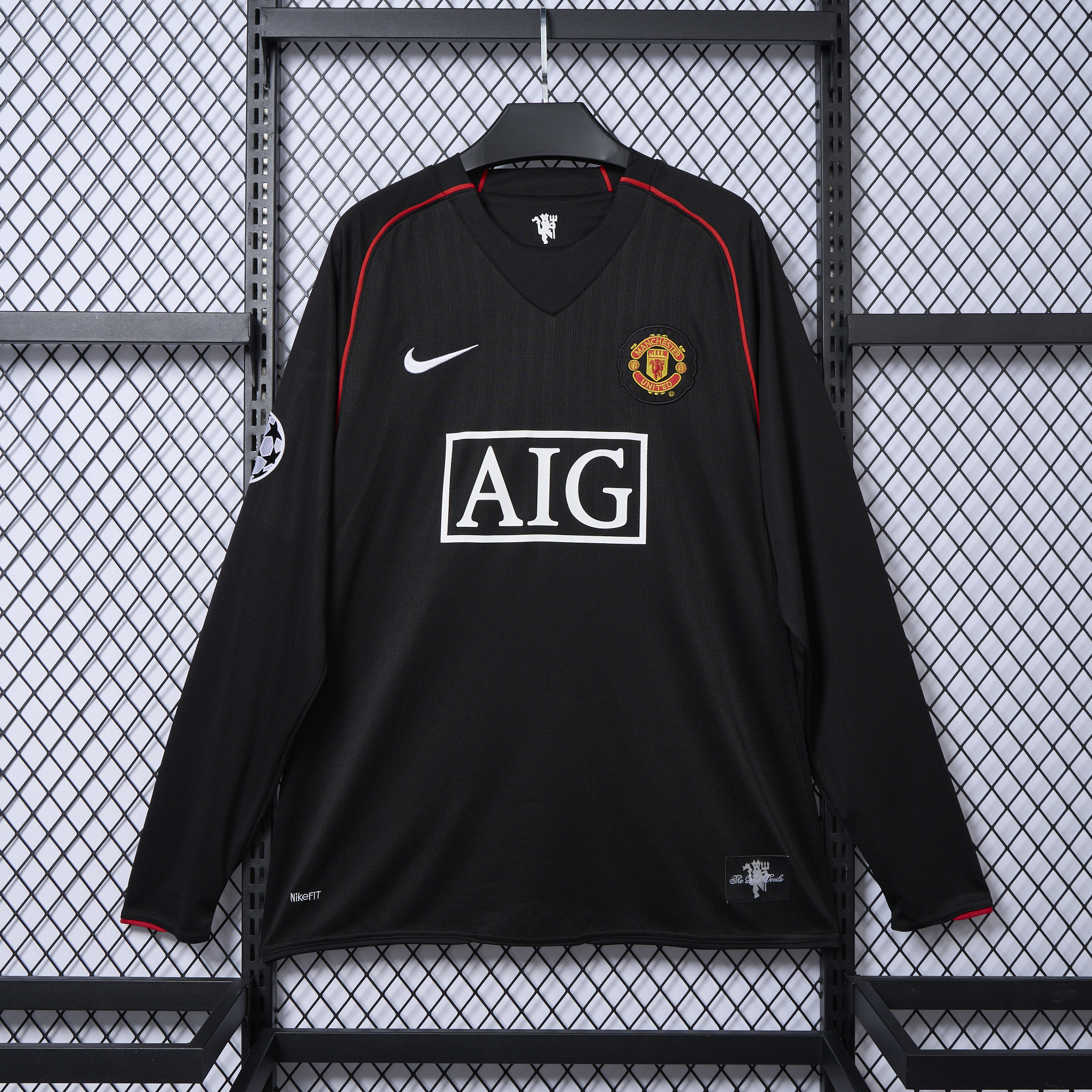 Manchester United Retro 07-08 Away Long Sleeve Jersey