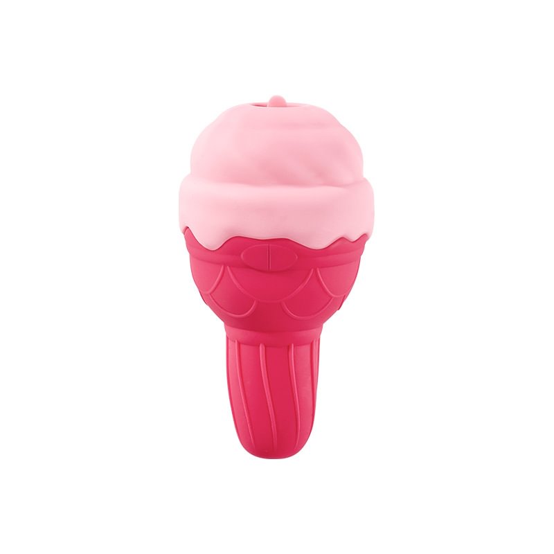 Mini Ice Cream Vibrator Clitoral Licking G Spot Massager 