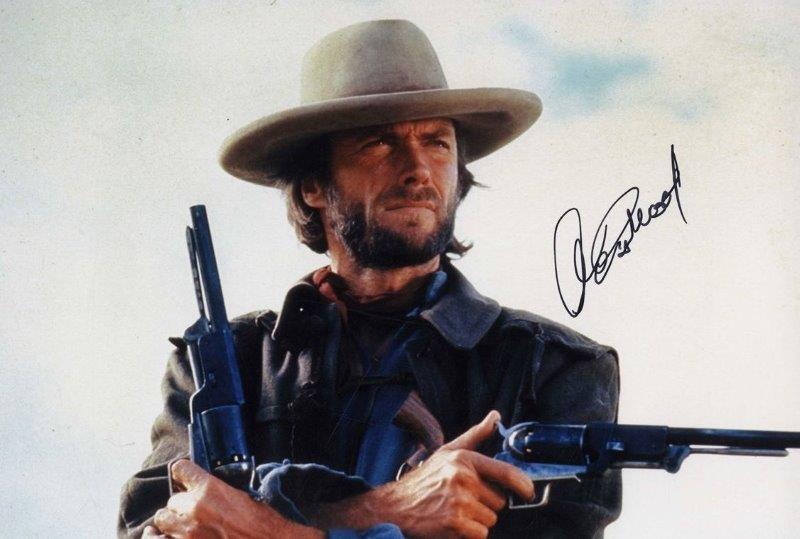 REPRINT - CLINT EASTWOOD Josie Wales Signed 8 x 10 Photo Poster painting Poster