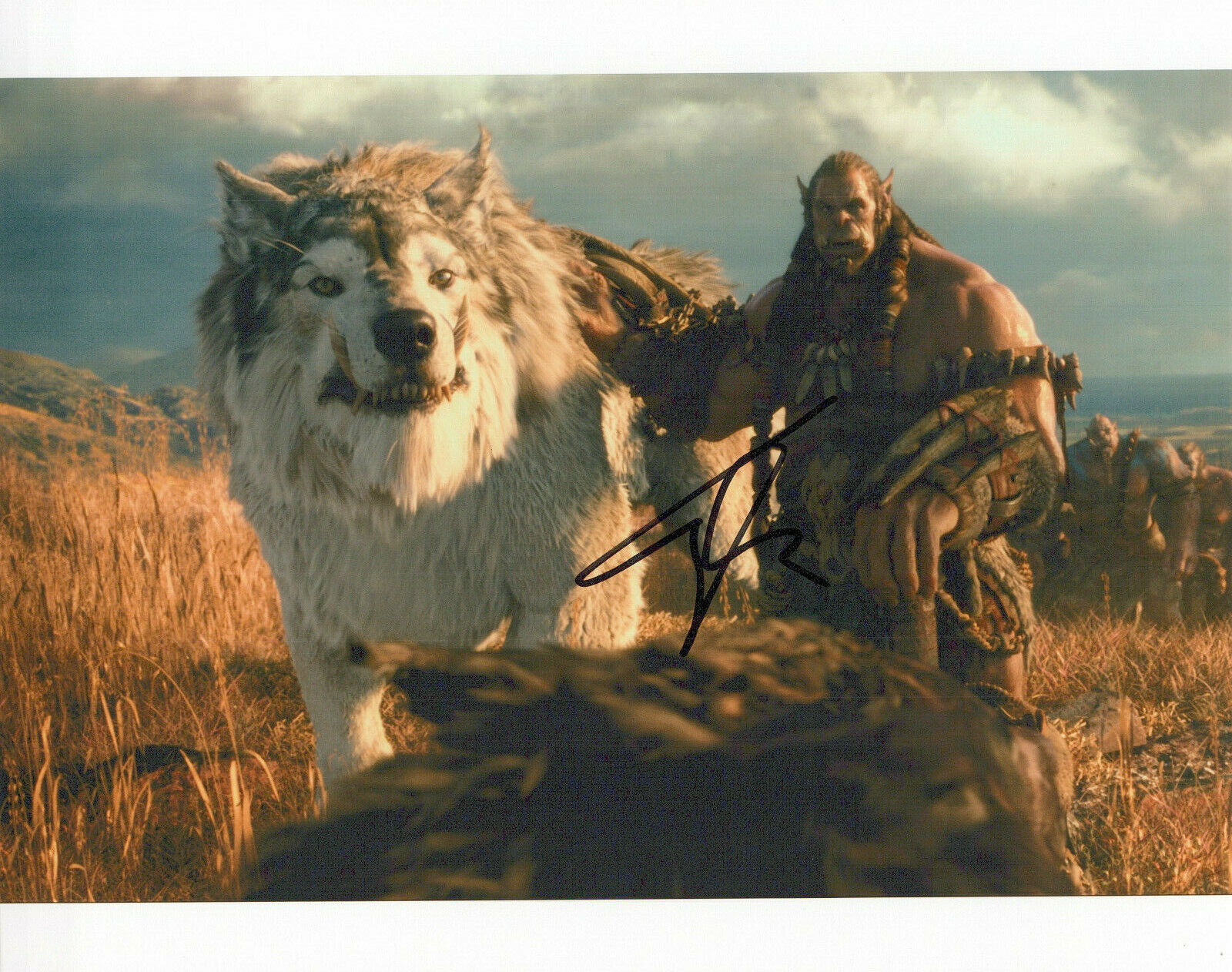 Toby Kebbell Warcraft autographed Photo Poster painting signed 8X10 #3 Durotan