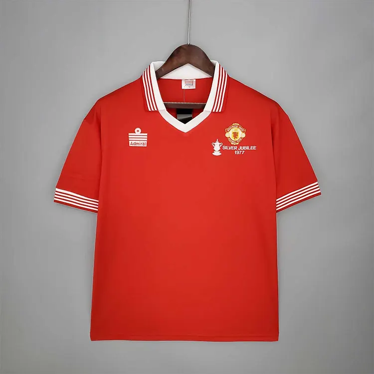 76/77 Manchester United Home Jersey