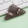 20PCS Candy Color Triangle Book Notebook Exam Paper Corner Clips Student Stationery