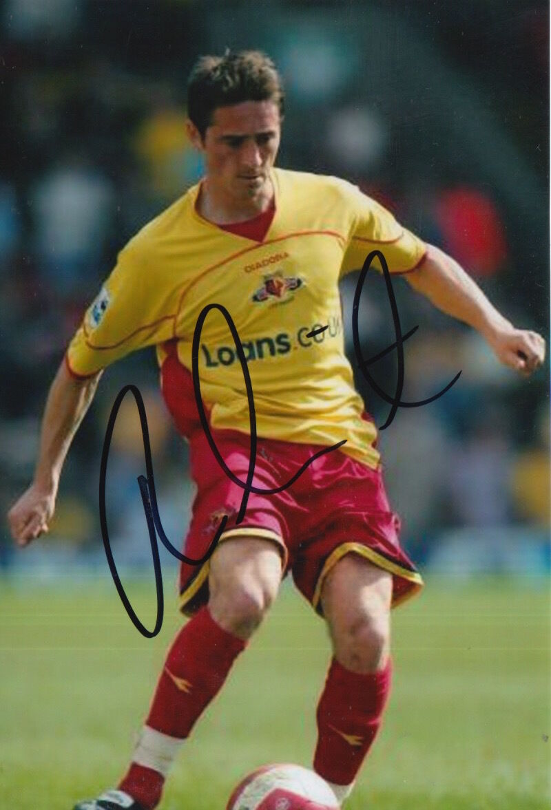 WATFORD HAND SIGNED TOMMY SMITH 6X4 Photo Poster painting 1.